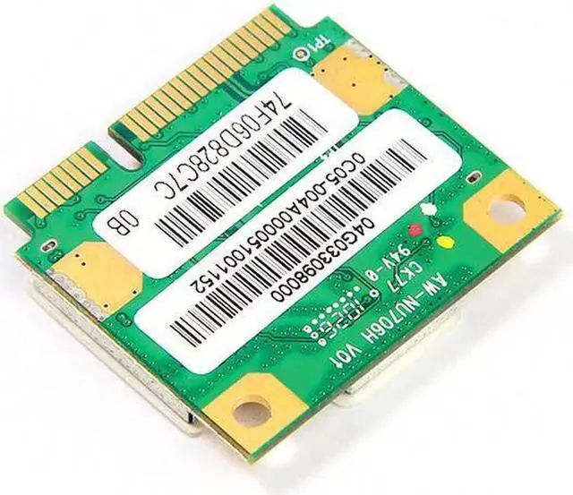 Alt view image 5 of 6 - JAENFONG AW-NU706H RT3070L Wireless Wifi WLAN Half Size Mini PCIe Card 802.11 b/g/n 300M