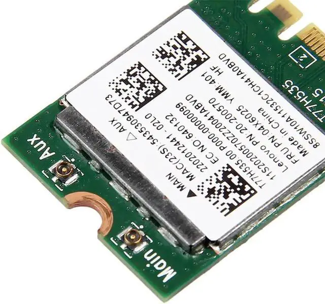 Alt view image 4 of 7 - JAENFONG RealTek RTL8723BE NGFF Wlan Wifi Bluetooth Card 802.11n for IBM Lenovo 04X6025