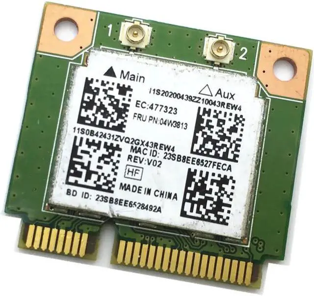 Alt view image 3 of 4 - JAENFONG For Realtek RTL8723BE 802.11bgn + BT4.0 Wireless Card For Lenovo Thinkpad E540 S440 S540 FRU 04W3813