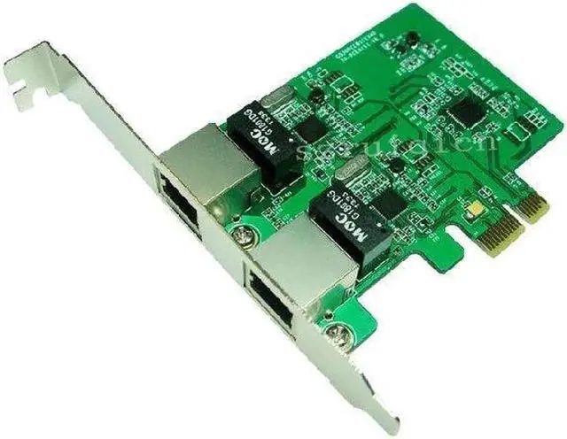 Alt view image 5 of 5 - JAENFONG PCI-Express Dual 1000Mbps Ethernet Controller PCIe Gigabit RTL8111E Card