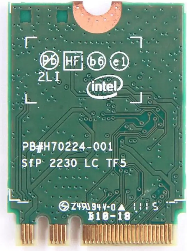 Alt view image 4 of 5 - JAENFONG 802.11AC 8260NGW 2.4/5GHz+Bluetooth4.2 NGFF Wi-Fi Card 867M