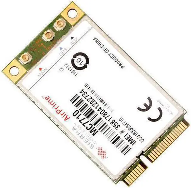 Alt view image 3 of 5 - JAENFONG Unlocked Sierra AirPrime MC7710 LTE/HSPA+ WWAN Card 4G 3G Module 800/900/2100MH