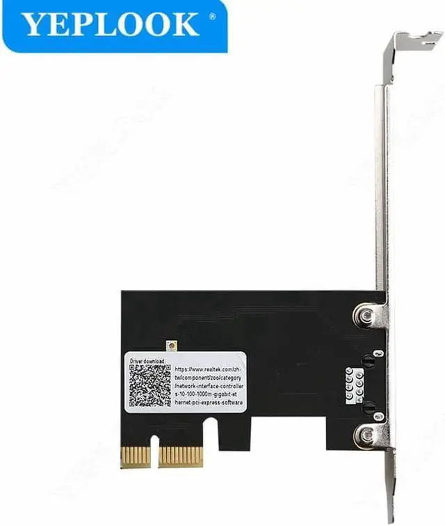 Alt view image 3 of 6 - JAENFONG PCIe 1X Single RJ45 Lan Card 10/100Mbps PCI Express Network Card Controller Chipset Realtek8106E For Desktop PC Computer