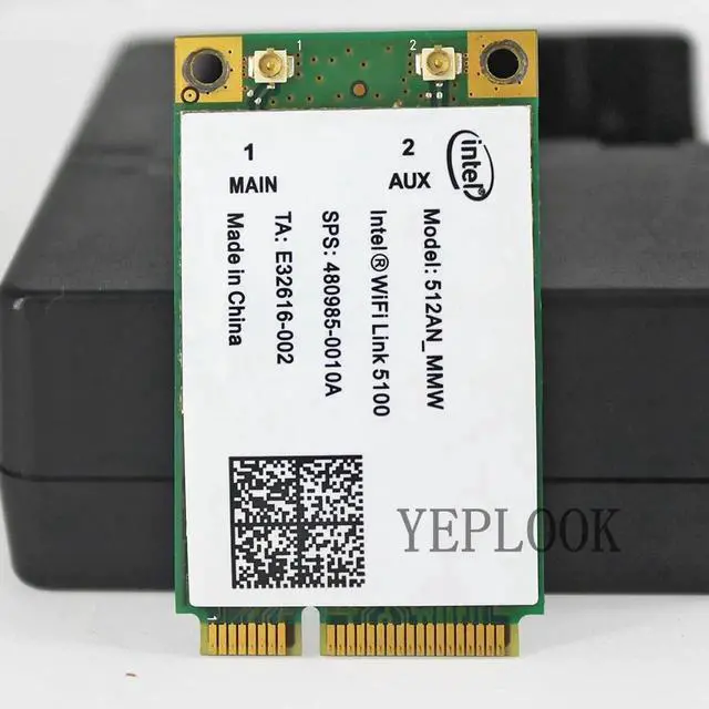 Alt view image 5 of 5 - JAENFONG 5100 512AN MMW 300Mbps Wireless PCI-E Wifi Dual band 2.4G/5Ghz 802.11N for Laptops General Edition WIFI CARD WLAN Card