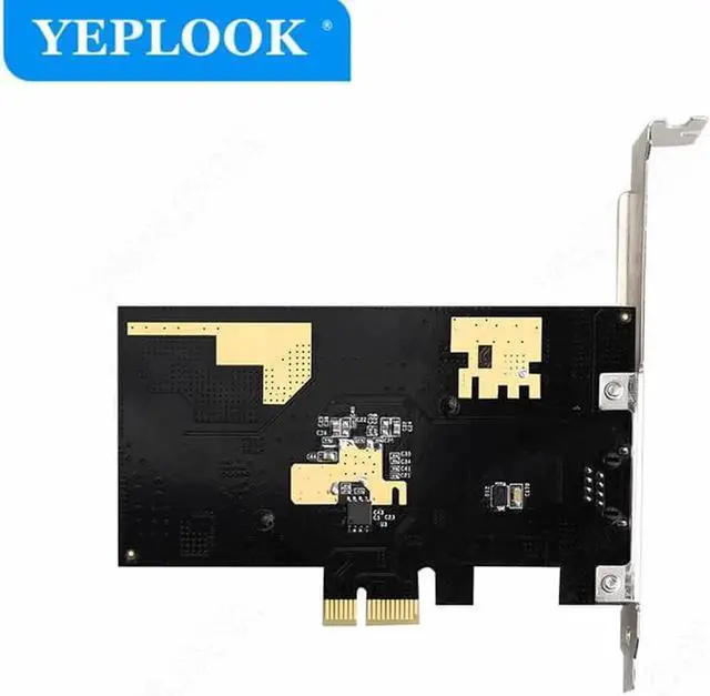 Alt view image 2 of 6 - JAENFONG PCIe 1x to Single POE Port Camera Visual Capture Card 10/100/1000Mbps Gigabit Network Card Ethernet Converter Chipset Intel I210