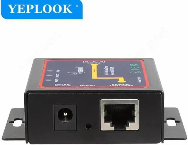 Alt view image 2 of 6 - JAENFONG Ethernet RJ45 to RS485 Converter Industrial Grade Serial Device Server Ethernet LAN Converter Adapter Support TCP/RTU/UDP Modes