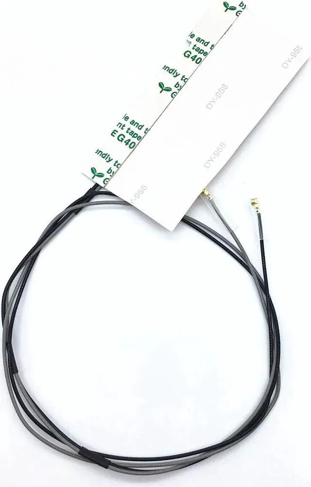 Alt view image 3 of 3 - JAENFONG 1 Pair Laptop internal U.FL antenna wire WIFI cable for Intel 3160 7260 6200 6230 MINI PCI-E wireless card