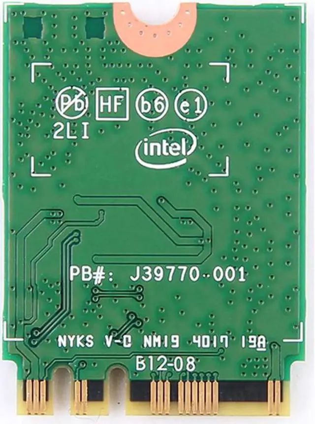 Alt view image 4 of 5 - JAENFONG 2030Mbps Dual Band Intel 9260 Wifi Card Desktop Kit Bluetooth 5.0 802.11ac 9260NGW M.2 Wireless Adapter 2x 6DBI Antenna Set