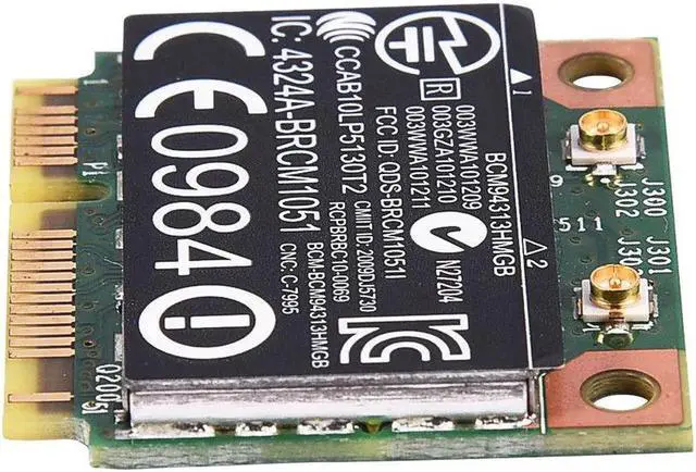 Alt view image 3 of 7 - JAENFONG For HP BCM94313HMGB PCI-E 802.11N BCM20702 Bluetooth 4.0 Wlan Wireless WiFi Card