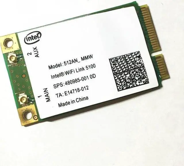 Alt view image 2 of 4 - JAENFONG For WiFi Link 5100 512AN_MMW Mini PCI-E 802.11a/g/n 300Mbps 2.4G/5.0G WiFi Wireless Card