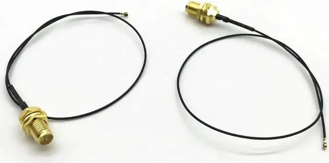 Alt view image 3 of 5 - JAENFONG With 6DBI Dual Band MHF4 RP-SMA Antennas set + Wireless-AC Intel 8260 8260NGW NGFF wifi 867Mbps 802.11ac Bluetooth 4.2 Card