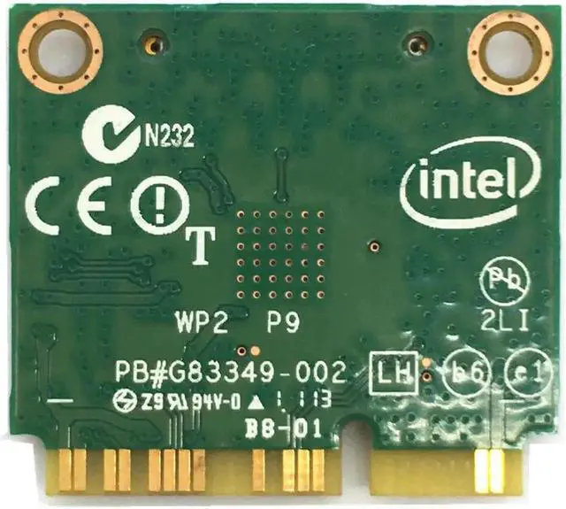Alt view image 2 of 4 - JAENFONG For 7260 Wireless-N Intel 7260HMW BN 802.11bgn 300Mbps Bluetooth 4.0 Mini PCI-E Wifi Card