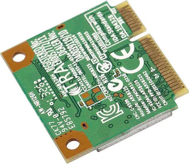 Alt view image 3 of 6 - JAENFONG AR5B225 WiFi 300Mbps Bluetooth Wireless Half Mini Size PCI-e Card 802.11abgn