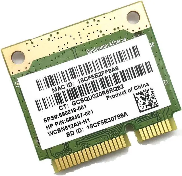 Alt view image 3 of 4 - JAENFONG For 655 CQ58 ENVY M4 M6 DV7 QCWB335 WIFI Wireless 150M + Bluetooth BT 4.0 Card