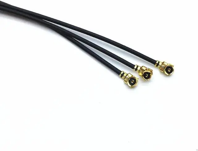 Alt view image 2 of 5 - JAENFONG 3pcs Laptop internal U.FL antenna for Intel 6300 BCM94352 AR9380 AR5BHB112 MINI PCI-E wireless card antenna cable