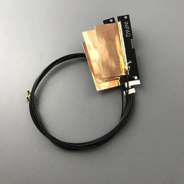 Alt view image 5 of 5 - JAENFONG 3pcs Laptop internal U.FL antenna for Intel 6300 BCM94352 AR9380 AR5BHB112 MINI PCI-E wireless card antenna cable