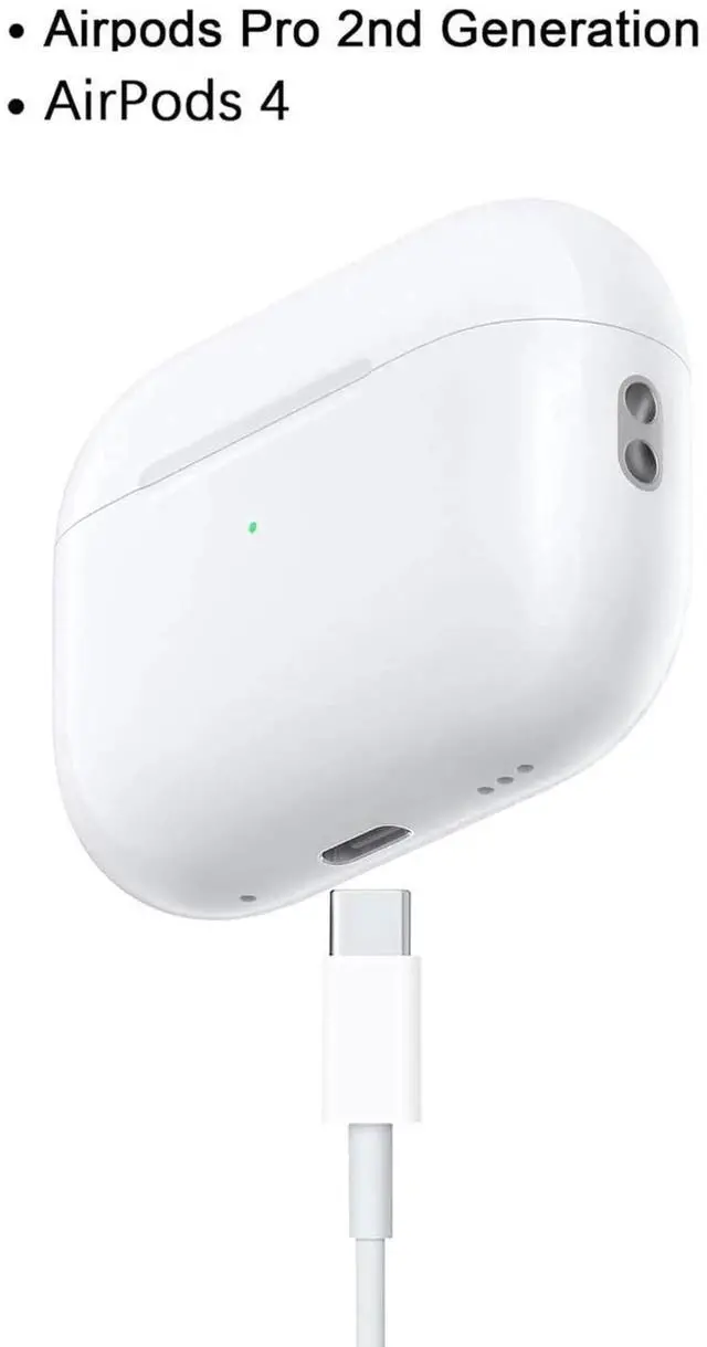 Alt view image 3 of 7 - AirPods 4 Charger Cord for 2(2nd Gen) AirPod Max 2024 Wireless headphones USB A to USB C Cable for iPhone 17/16/15 17/16/17 Pro Max 15 16 Plus 17Air 16E Car Charger Cable Charging Cord