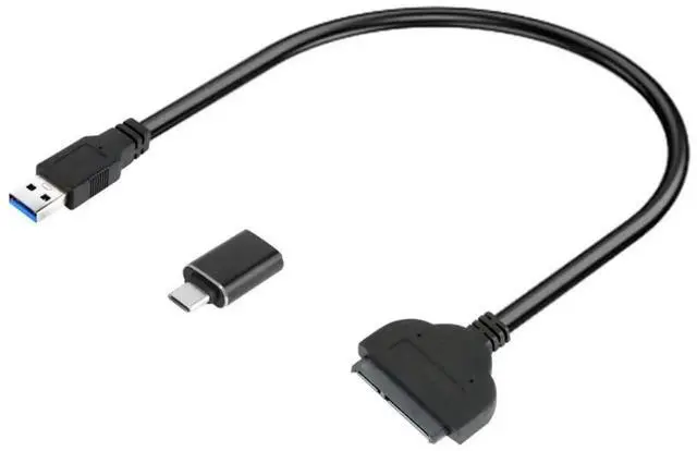 Alt view image 5 of 7 - JAENFONG SATA to USBSata to USB AdapterSATA to USB Cable for 2.5 inch HDD and SSD 5Gbps Superspeed Compatible with USB 2.0 1.1 Older SATA Connector