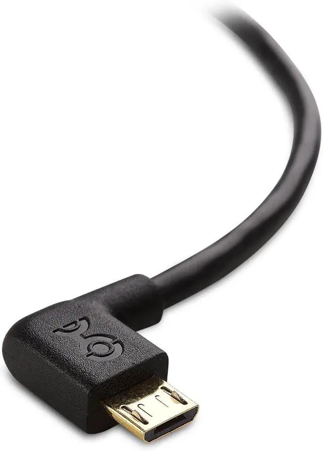 Alt view image 2 of 7 - JAENFONG Combo-Pack Right Angle USB Cable for TV Stick and Power Bank 6 Inches - 90 Degree USB to Micro USB Cable for TV Stick and More