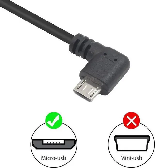Alt view image 5 of 5 - JAENFONG USB Header to Micro USB Dupont Cable 90 Degree Right Angle Micro USB Male to 5 Pin Motherboard Female Adapter Dupont Extended Cable 50CM/1.64FT (2-Pack)