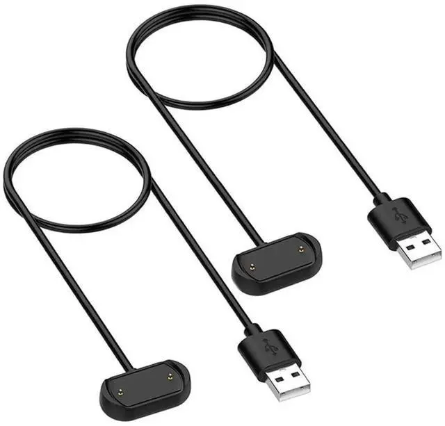 Main image of for Amazfit GTR 2 Charger USB Charging Cable for T-Rex Pro GTR 2e GTS 2 GTS 2e GTS 2 / GTS 4 Mini Bip 5 Bip 3 Bip U Pro Zepp E/Z Smartwatch (2-Pack 3.3ft/100cm)
