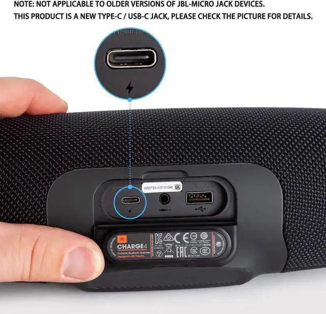 Alt view image 5 of 6 - Fast Charger Charging Cable Cord Compatible with for JBL Charge 4 Charge5 Charge 6 JBL Flip 5 Flip 6 Flip 7 JBL Pulse 4 Pulse 5 Clip4 Clip5 JRPOP Wireless Bluetooth Earphones Speakers