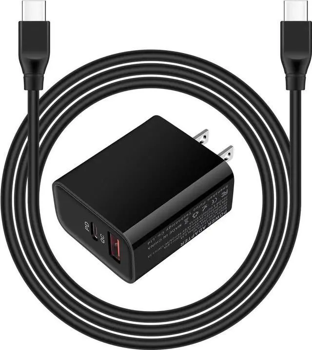 Main image of Type C Charger Super Fast Charging Compatible for Moto G Power 2025 2024/G Stylus 2023/G 5G/G Pure/G Play 2024/G7/Edge 5G UW/One 5G Ace/One 5G UW/Edge Plus 2022 20W USBC Wall Charger+C Charging Cable