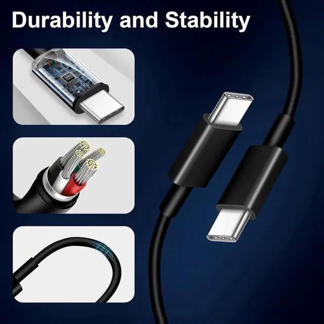 Alt view image 4 of 7 - iPhone 16 15 Car Charger [ MFi Certified] USB C Car Charger 43W Fast Charging with 3.3 FT USB C to USB C Cable PD USB-C & QC 3.0 USB Car Adapter for iPhone 16 15 Pro Max Plus