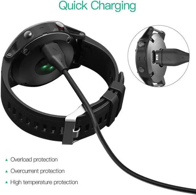 Alt view image 3 of 7 - Compatible for Garmin Watch Charger Cable (2 Pack)