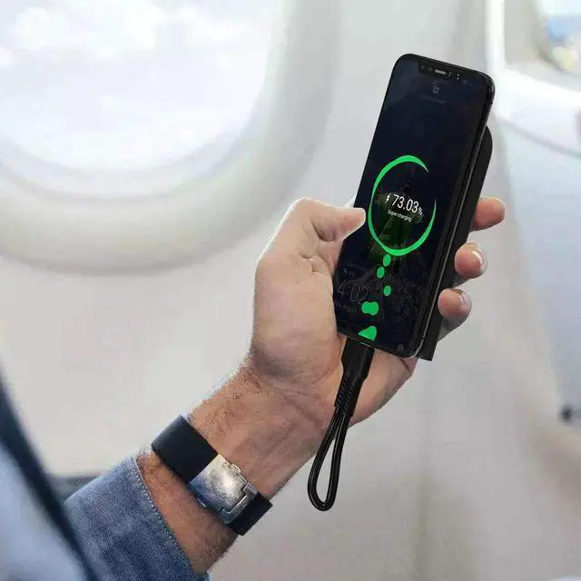 Alt view image 5 of 7 - 4 Inches USB C Cord Short 5 Pack Durable USB A to USB Type C Fast Charging Cable for Charging Stations Compatible with Galaxy Note 10 20 S10 S22 Ultra LG V30 V40