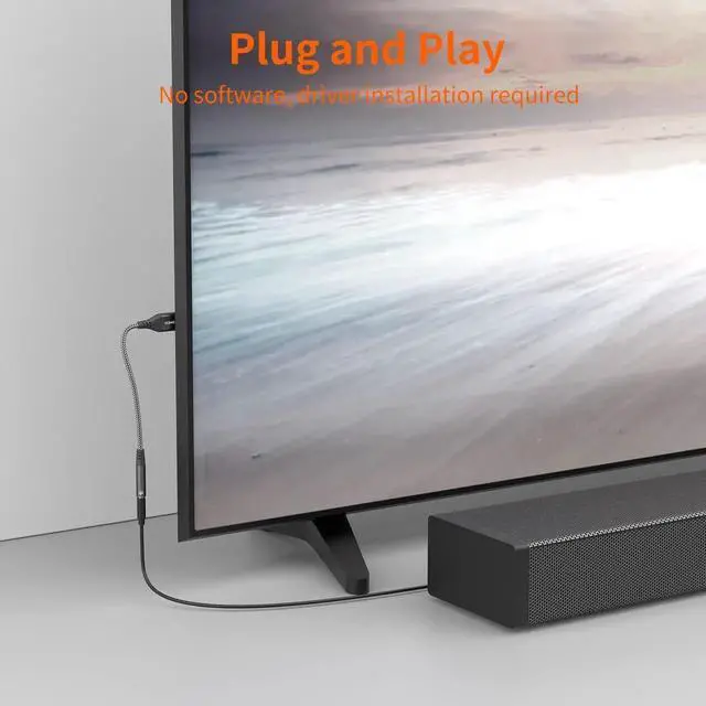 Alt view image 2 of 7 - JAENFONG USB to 3.5mm Audio Adapter (2-Pack) - USB-A to 3.5mm TRRS 4-Pole Female External Stereo Sound Card for Headphones Mac PS4 PS5 PC Laptops Desktops