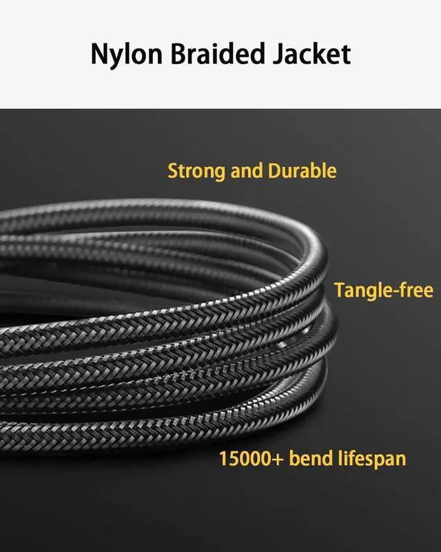 Alt view image 2 of 6 - JAENFONG USB C Female to USB Male Adapter 4FT(1.2M) Upgraded Type C to USB 3.0 Male Adapter with 5Gbps High-Speed Data Transmission for Laptop Charger Power Bank U Disk(Net Cord Length 3.7ft)