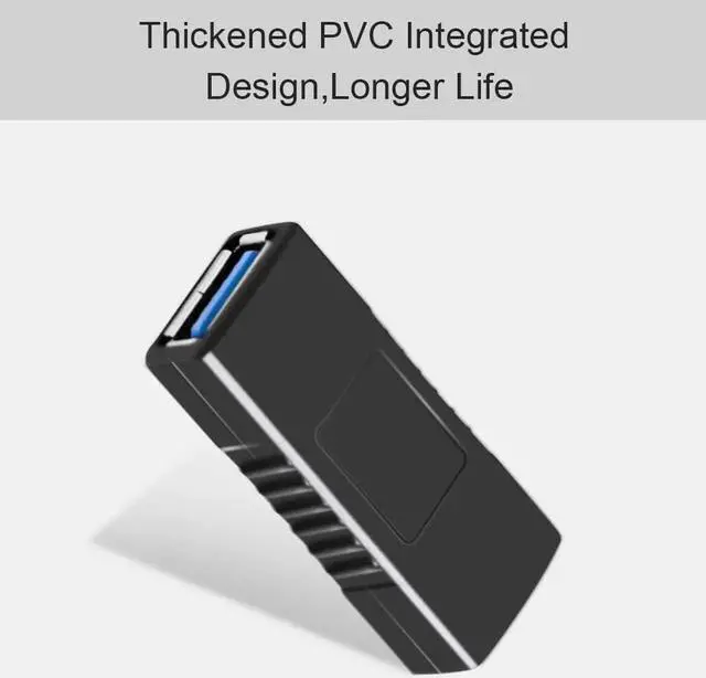 Alt view image 6 of 7 - JAENFONG SuperSpeed USB 3.0 Coupler Adapter Type A Female to Female Bridge Extension Connector (2PCS)
