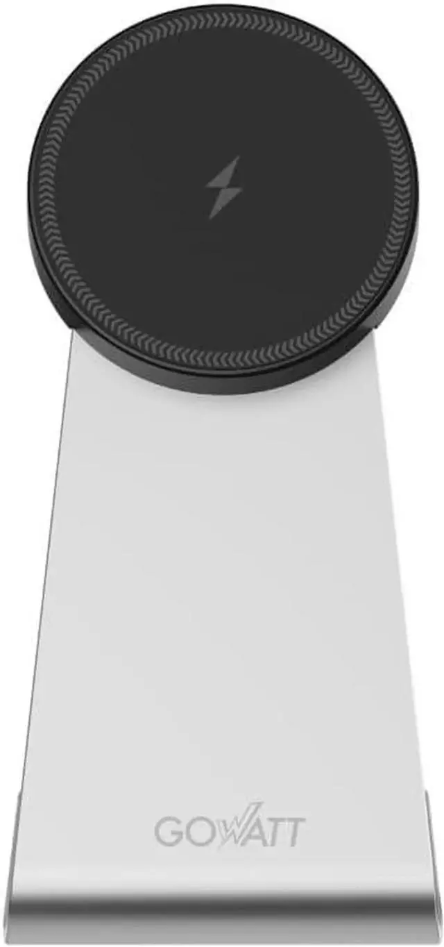 Main image of MagSafe Charger Stand 15W Fast Charging Magnetic Charger Compatible with MagSafe Charger Wireless Charger Compatible for iPhone 16 15 14 13 12 Series and Airpods (1 Pack)