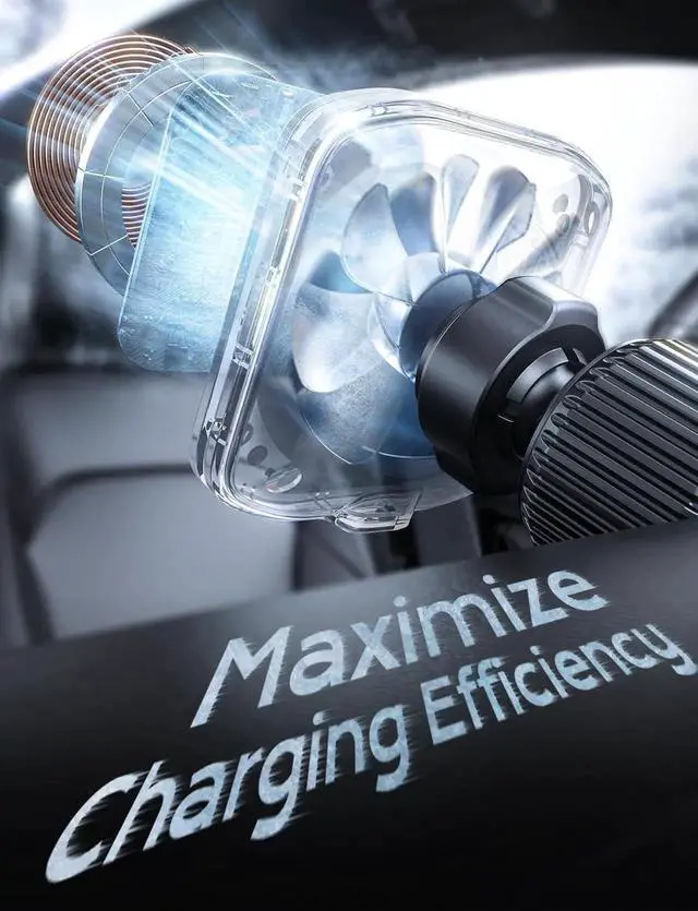 Alt view image 5 of 6 - for 15W Magsafe Car Mount Charger iPhone Wireless Car Charger Magnetic Car Phone Holder Mount Fit iPhone 16 15 14 13 Magsafe Case Vent/Windshield/Dash Phone Mount Holder Fast Cooling Charger