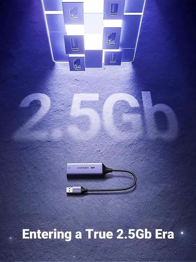 Alt view image 6 of 7 - JAENFONG USB to Ethernet Adapter 2.5Gb Ethernet Adapter Aluminum USB 3.0 to RJ45 Computer Network Internet LAN Dongle for Laptop Compatible for MacBook Air/Pro XPS Windows macOS