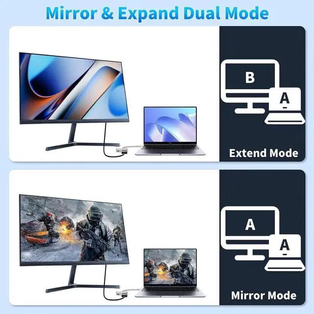 Alt view image 7 of 7 - USB C to HDMI Adapter 4K@60Hz Type C to HDMI with 100W PD Fast Charging Port Video & Audio Sync Screen Converter Digital AV Adapter Compatible with iPhone 16/16 Pro/16 Pro Max/15/15 Pro/15 Pro Max