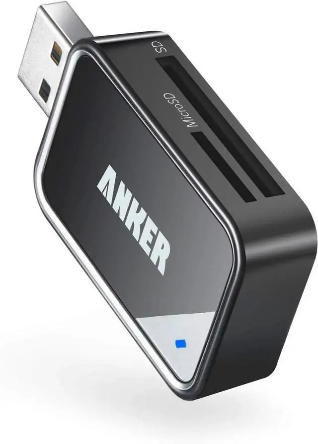 Main image of JAENFONG USB 3.0 SD Card Reader 2-in-1 SD Card Reader for SDXC SDHC MMC RS-MMC Micro SDXC Micro SD Micro SDHC UHS-I Cards - Card Reader Micro SD Card Reader