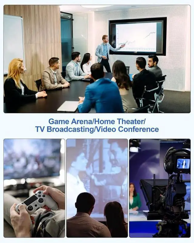 Alt view image 2 of 7 - JAENFONG 4K HDMI Cable 6.6FT 2-Pack HDMI to HDMI Cable High Speed HDMI Cord 2.0 Ultra HD 4K@60Hz 2K@144Hz HDR 3D Dolby HDCP 2.2 ARC for PS5 PS4 HDTV Monitor Xbox Blu-ray Laptop