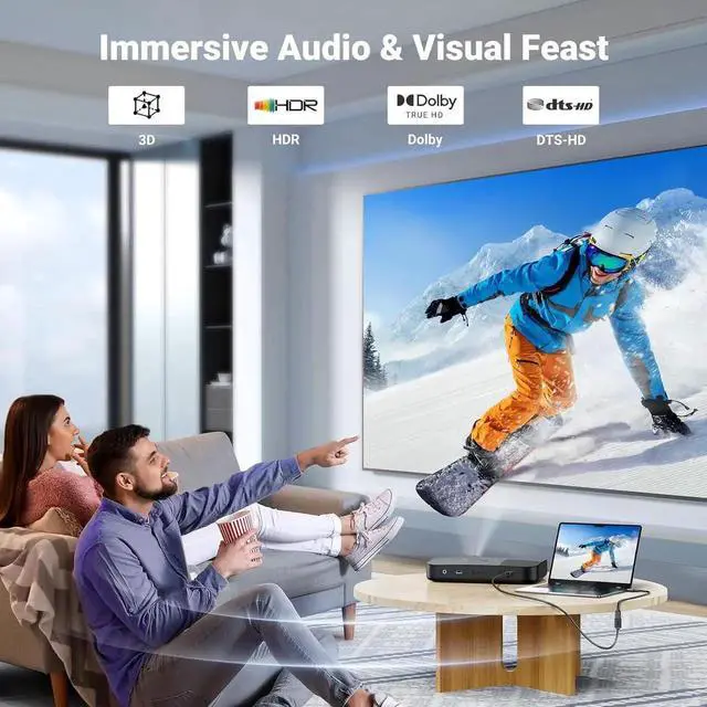 Alt view image 4 of 7 - JAENFONG HDMI Extension Cable 4K HDMI Extender 1.5FT Male to Female Adapter Cord Compatible with TV Stick PS5 PS4 Xbox Laptop PC Nintendo Switch 2 Blu Ray Player Google Chromecast Wii U HDTV