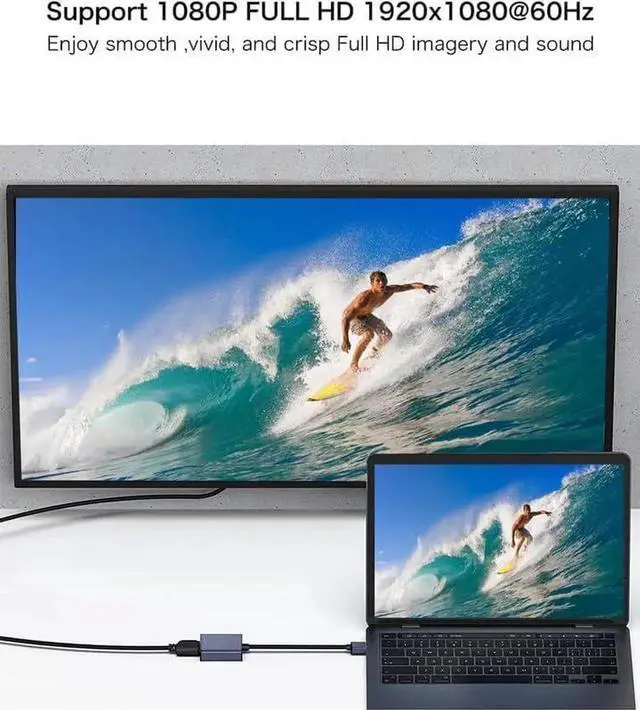 Alt view image 6 of 7 - JAENFONG USB to HDMI Adapter - 3.0/2.0 Multi-Monitor Cable Compatible with Windows 7/8/10/11 for Multiple Monitors