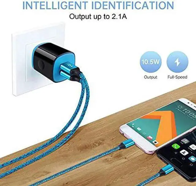 Alt view image 2 of 7 - Type C Charger Fast Charger Block Wall Plug Android USB C Cord C Charger Cable Fast Charging for Galaxy S23 S22 S21 Ultra/S21 Plus/S21/S20/S20 FE/S10/S9/A10e/A32/A71/Note 20 10 9 Moto G8/G7