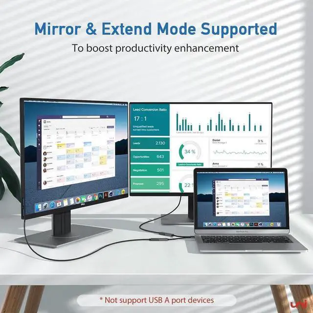 Alt view image 2 of 7 - JAENFONG USB C to HDMI Adapter 4K High Speed HDMI to USB-C Adapter Type C (Thunderbolt 3/4) HDMI Converter Compatible with MacBook Pro/Air Chromebook XPS Surface iPhone 15 Pro/Max Galaxy S23