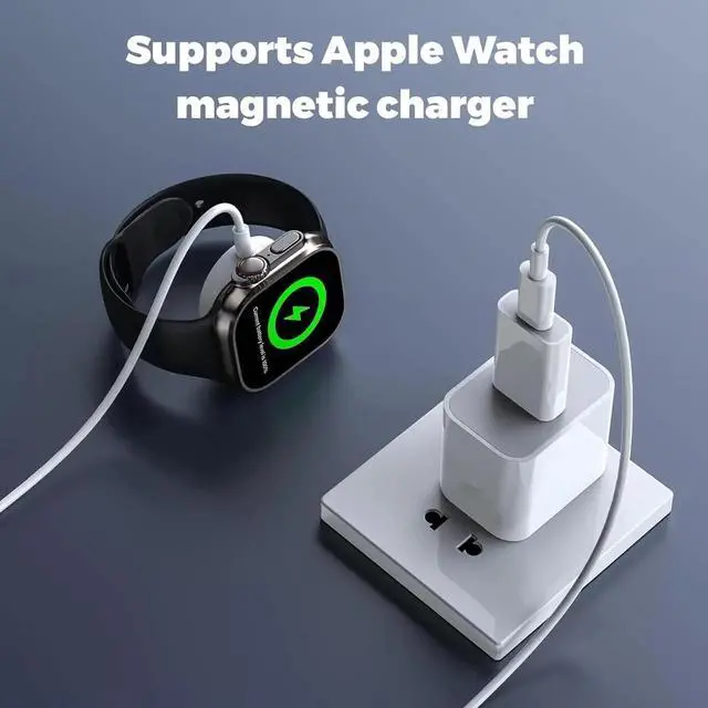 Alt view image 7 of 7 - JAENFONG USB to USB C Adapter 2 Pack USB-C Female to USB Male Adapter OTG Charger Converter Compatible for Watch Ultra iWatch/iPhone/Pro Max Plus/Airpods/iPad 9 10 Air 5 Mini 6/Car/