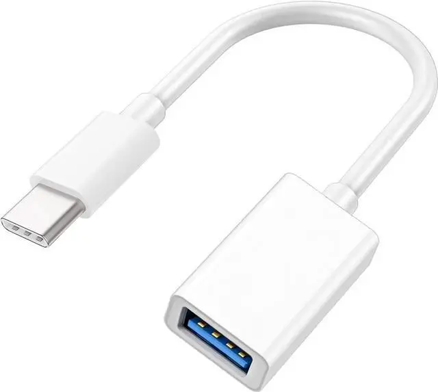 Main image of JAENFONG USB-C to USB Adapter for iPhone 15 Pro Max MacBook Pro Air 2023 iMac iPad mini Pro MFi Certified USB OTG Cable Converter Support Camera Card Reader USB Flash Drive MIDI Keyboard (White)