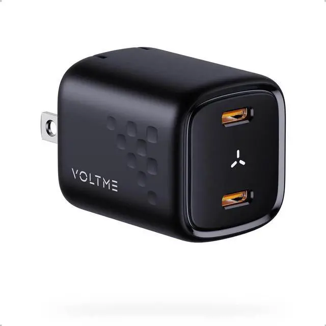 Main image of USB C Charger 30W Fast Charger Block 2 Port Compact Charger with Foldable Plug for MacBook Air iPhone 14 Pro/14 Pro Max/13/12 Pixel Galaxy iPad/iPad mini and More