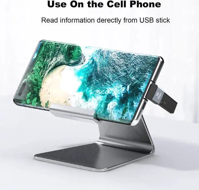 Alt view image 2 of 6 - JAENFONG 4 Pack USB C to USB 3.1 Adapter 90 Degree Up and Down Right Angle USB Type C Male to USB Female Converter Connector for MacBook Pro Air iPad Tablet Phone and Other Type C Devices