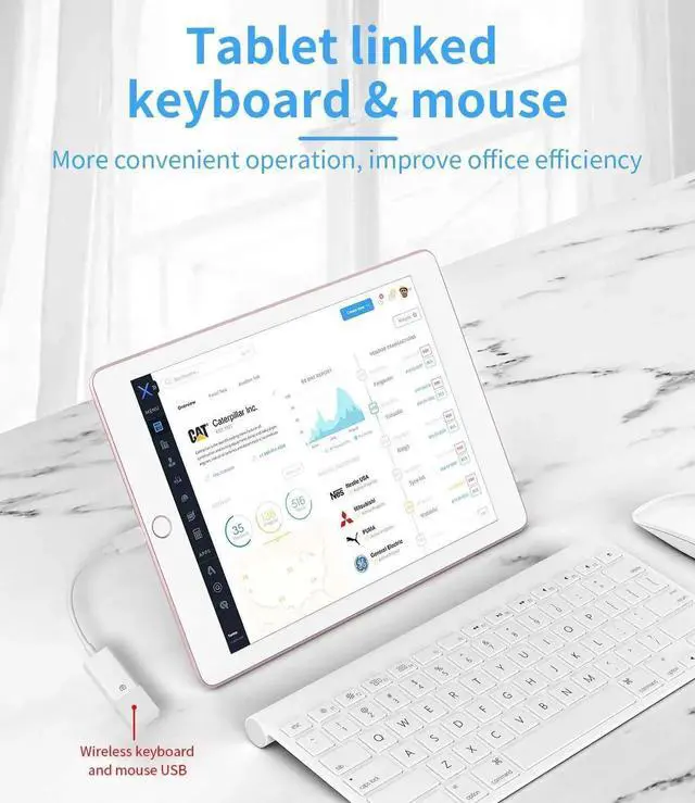 Alt view image 2 of 7 - Lightning Male to USB Female Adapter OTG Data Sync Cable Compatible with Iphone13 11 12pro Max Mini XR X XS 8 7 SE Plus for Ipad Air Camera 3.0 Mouse Keyboard Hub Midi Port Adaptador Connector