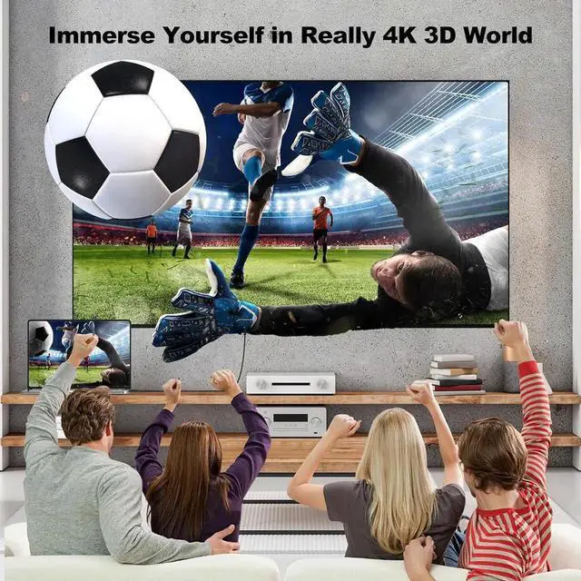 Alt view image 5 of 7 - JAENFONG HDMI Cable 3FT 3-Pack 4K HDMI to HDMI Cord 3 FT High Speed Shielded HDMI 2.0 Cable with 2k@165/144Hz HDCP 2.2 HDR ARC & CL3 Rated | for Laptop Monitor PS5 PS4 Xbox One Fire TV KVM Splitter