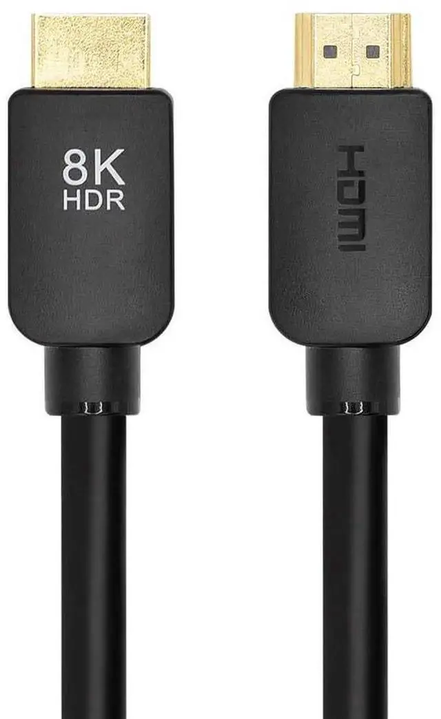 Main image of JAENFONG 8K Certified Ultra High Speed HDMI 2.1 Cable - 48Gbps Compatible with PlayStation Xbox Series X and S 10 feet Black